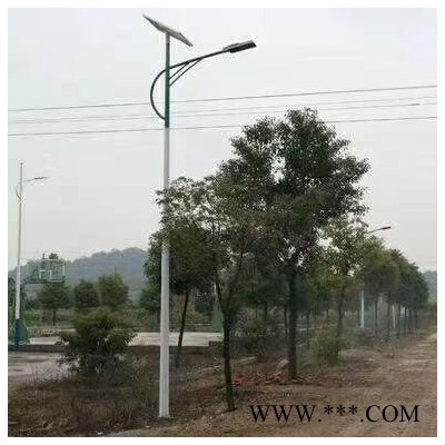 南寧LED太陽能燈桿 6米太陽能照明燈桿 南寧太陽能燈桿價格 南寧6米太陽能系統配置燈桿 南寧太陽能燈桿批發