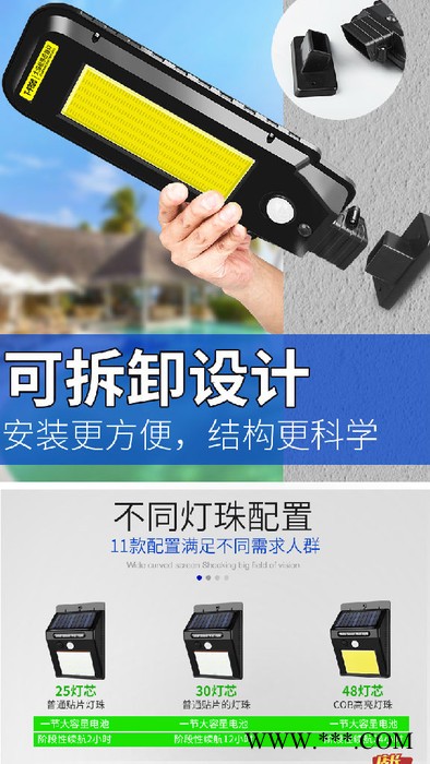 DarkgoneHY太陽能戶外燈太陽能燈  太陽能路燈   太陽能壁燈 戶外照明燈 太陽能節能燈 零電費戶外燈