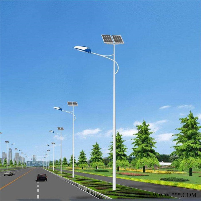 大照 太陽能路燈 LED太陽能燈 金豆路燈 飛機**燈廠家定制太陽能燈定制