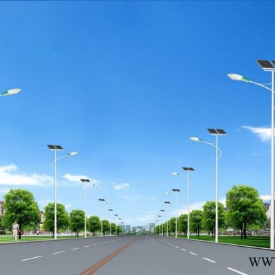 單臂太陽能--路燈 小區太陽能庭院燈  小區庭院燈廠家