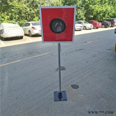 **鐵路太陽能車擋表示器 太陽能土擋燈 撞墻燈車檔燈