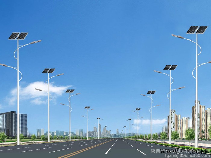 天光照明 太陽能高桿路燈 景區太陽能路燈 銀川小區太陽能路燈廠家