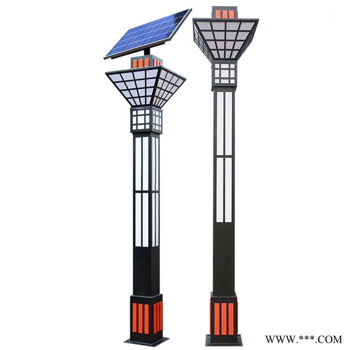 云亞光電直供戶外太陽能景觀燈廠家小區(qū)庭院公園方形景觀燈
