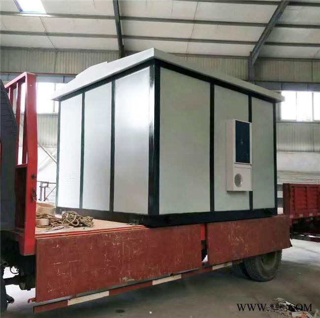路燈箱式變電站 山東周邊戶外箱式變站銷售  太陽能箱式變電站