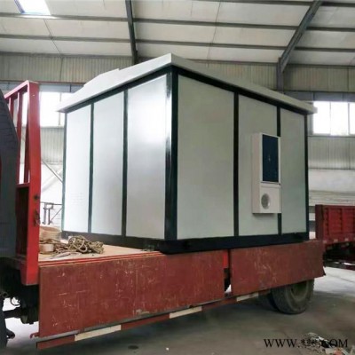 路燈箱式變電站 山東周邊戶外箱式變站銷售  太陽能箱式變電站