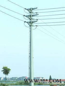 北京昌平10KV電力鋼桿及太陽能路燈桿