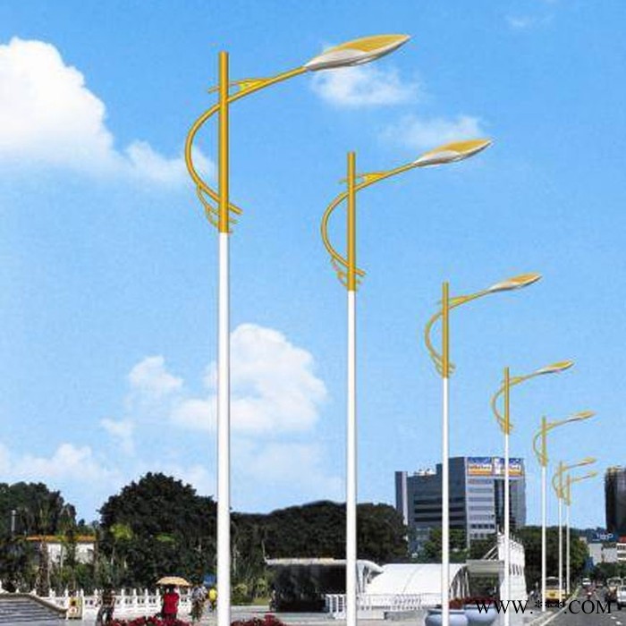 博輝** 新農村太陽能路燈 自彎臂路燈 LED道路燈 戶外廣場燈批發