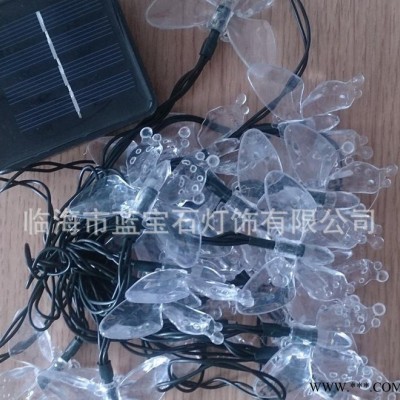 誠(chéng)信直銷太陽(yáng)能燈串 LED節(jié)日彩燈 工藝裝飾燈室外防水燈