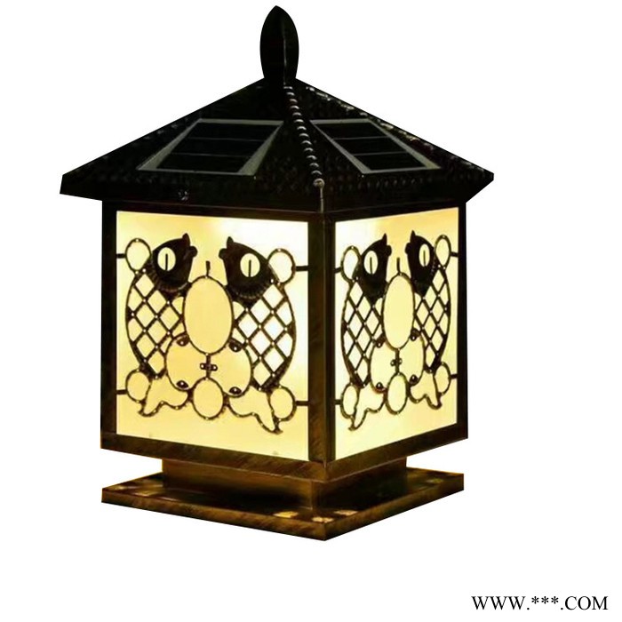 專業(yè)生產(chǎn)led柱頭燈墻頭燈太陽能柱頭燈小區(qū)柱頭燈房產(chǎn)墻頭燈