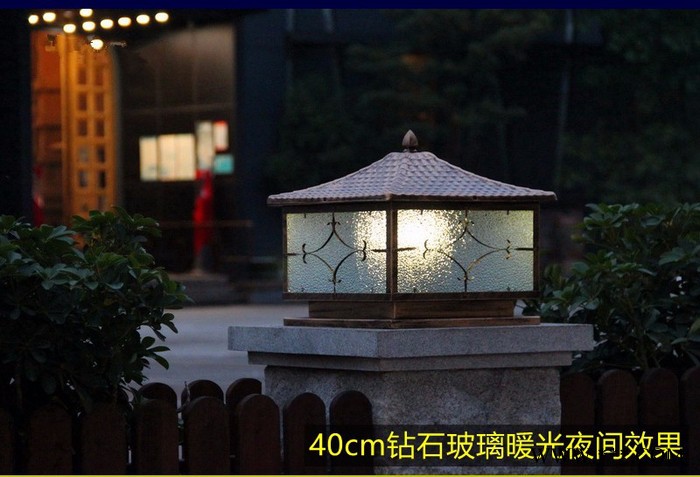 led太陽能景區(qū)家庭別墅庭院燈