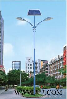 雙頭10米太陽能路燈**市政農(nóng)村太陽能路燈led太陽能道路燈