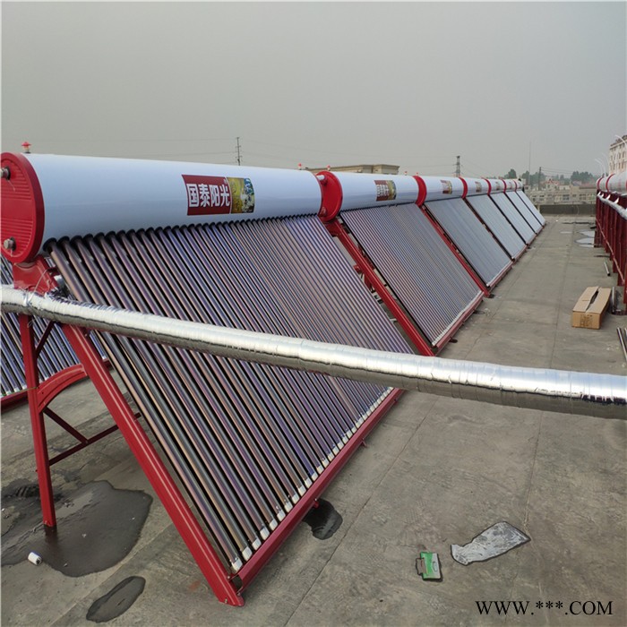 國(guó)泰陽(yáng)光熱賣家用太陽(yáng)能熱水器不銹鋼光電兩用電加熱自動(dòng)上水