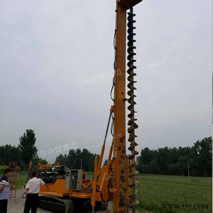 中煤 光伏電打樁機技術參數 光伏電打樁機注意事項 光伏電打樁機廠家