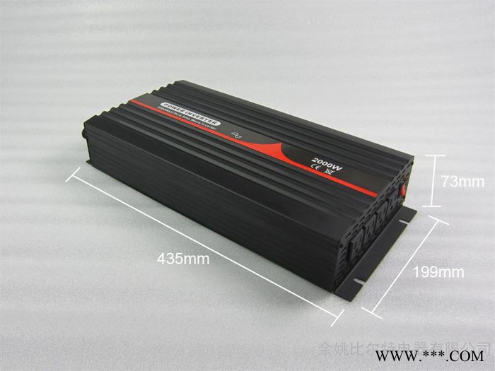 2000W 純正弦波大功率 家用車載光伏逆變器 可帶冰箱空調電鉆