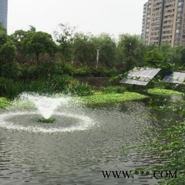 增氧機定制 光伏噴泉泵RSUN-PQ 花式太陽能噴泉曝氣機機