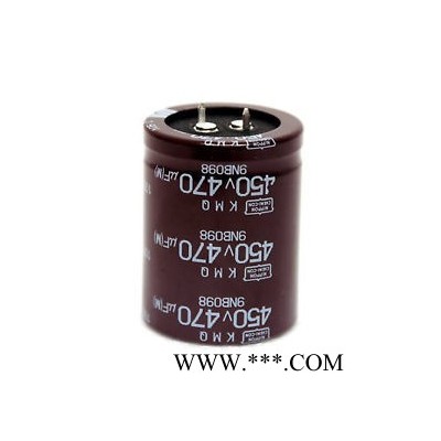 NCC黑金剛鋁電解電容器 KMH 450V 470UF 35*50MM 105度 光伏逆變器、變頻器、焊機(jī)、通信電源專用