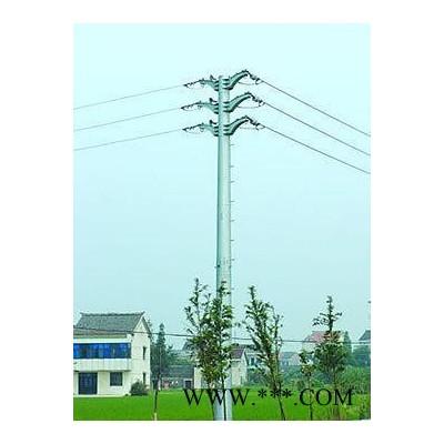 赤峰10KV電力桿、電力鋼管塔及太陽能路燈桿