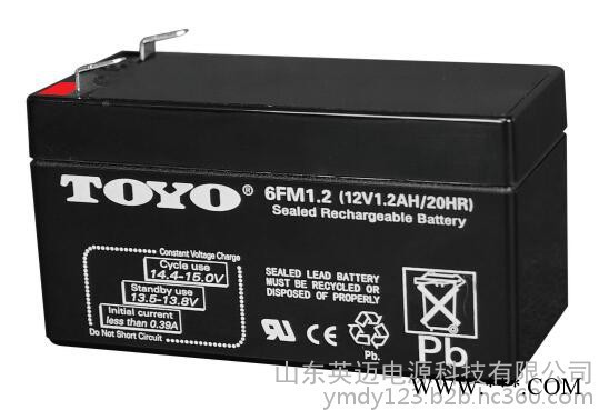 TOYO蓄電池6GFM100東洋免維護蓄電池12V100AH UPS不間斷電源專用 TOYO蓄電池報價參數(shù) 太陽能蓄電池
