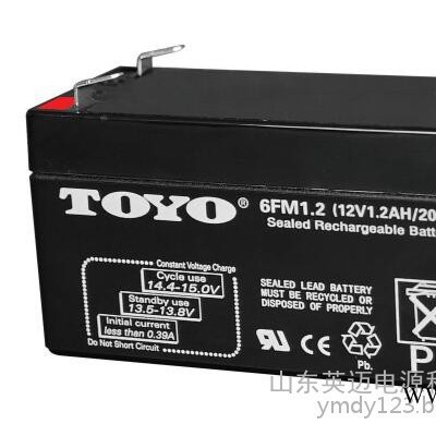 TOYO蓄電池6GFM100東洋免維護蓄電池12V100AH UPS不間斷電源專用 TOYO蓄電池報價參數(shù) 太陽能蓄電池