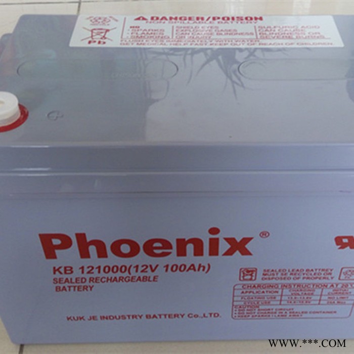 菲尼克斯蓄電池KB121500 12V150AH鳳凰太陽能引線蓄電池 UPS電池批發
