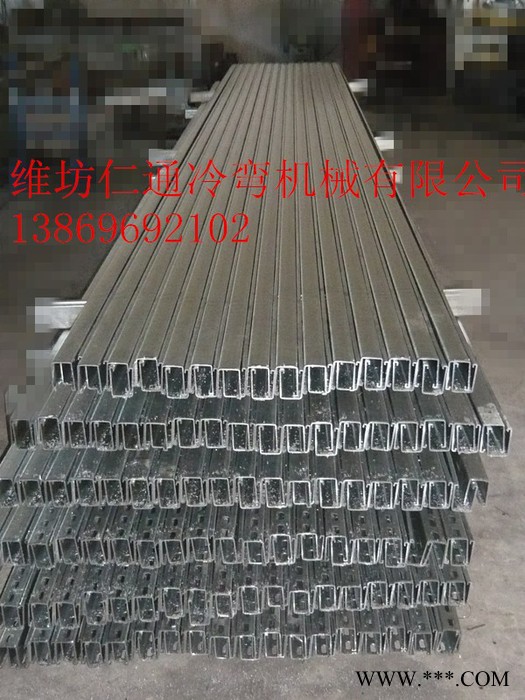 供應仁通 太陽能支架輥壓成型機 光伏支架冷彎設備 管支架成型機 專業制作