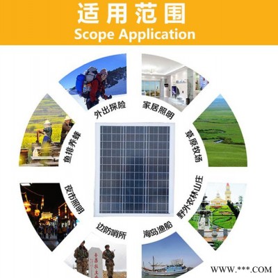 博爾勃特 太陽能電池板組件廠家 全新30W多晶硅太陽能板 多晶硅12伏太陽能發電板定制