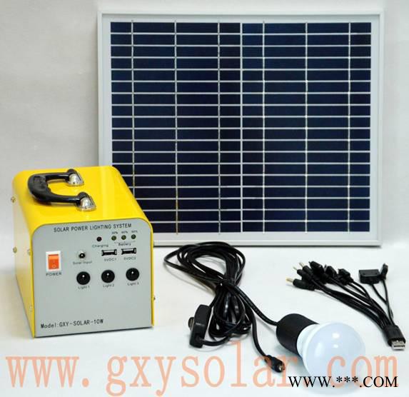 供應10W太陽能發(fā)電系統
