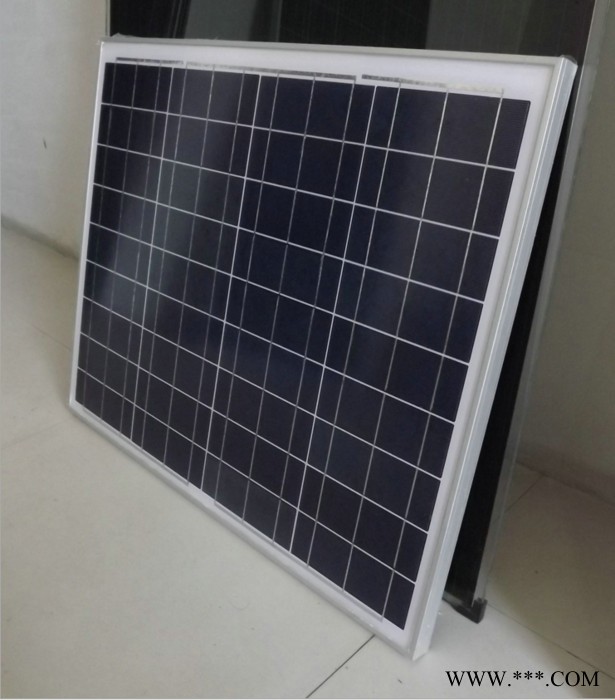 50W多晶太陽能電池板 發電電池板直銷 太陽能路燈發電板