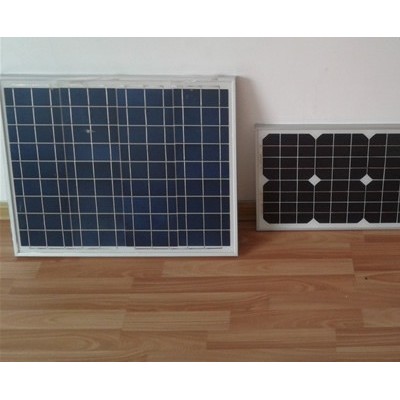 深圳聚光能太陽能電池板 廠家供應單晶太陽能電池板50W單晶硅太陽電池