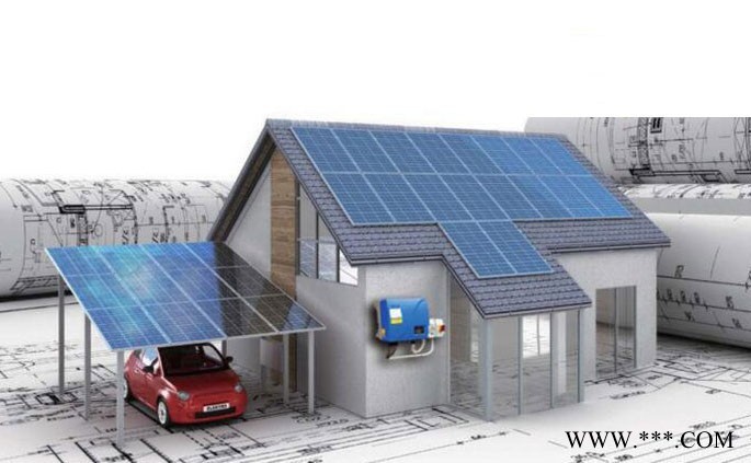 中科聯建EP300W   太陽能光伏發電  家庭分布式并網發電 太陽能光伏并網系統