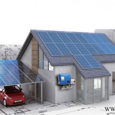 中科聯建EP300W   太陽能光伏發電  家庭分布式并網發電 太陽能光伏并網系統