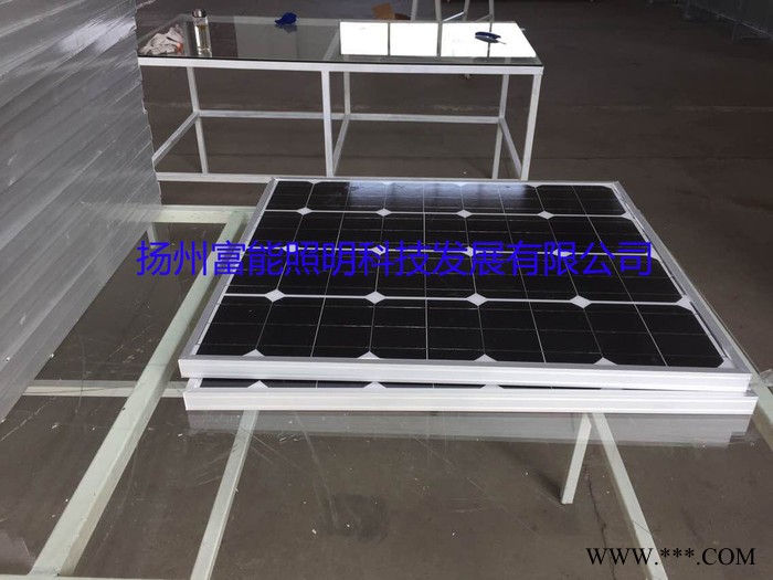 太陽能生產廠家，揚州富能照明品牌18V220W太陽能電池板，優惠價格，質量保證