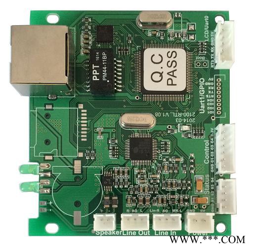 銳科達(dá)SV-2103P 湖南風(fēng)力發(fā)電IP對(duì)講廣播音頻模塊（帶功放）