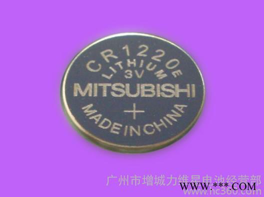 供應三菱MitsubishiCR1220紐扣電池，鋰錳電池