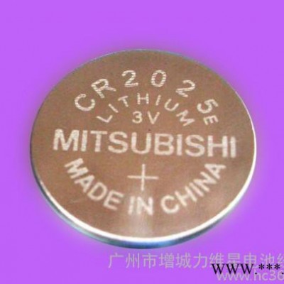 供應三菱MitsubishiCR2025紐扣電池，鋰錳電池