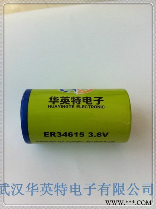 野外信息采集后備電源 3.9V一次鋰亞電池ER34615--武漢華英特電子