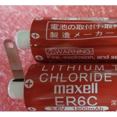 麥克賽爾（MAXELL）萬勝ER6C鋰亞電池 工業(yè)電池 傳真