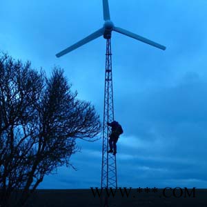 供應蜂鳥H6.4-5000W水平軸風力發電機  風力發電設備 風力發電機逆變器