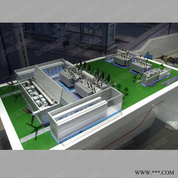 仿真變電站模型制作變壓器模型定制大型風力發(fā)電電力設(shè)備設(shè)施模型仿真等比例縮小變電站模型