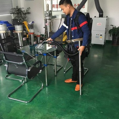 威德爾WD-6L肩背式鋰電池吸塵器電影院吸瓜子殼粉塵用小型干式吸塵器