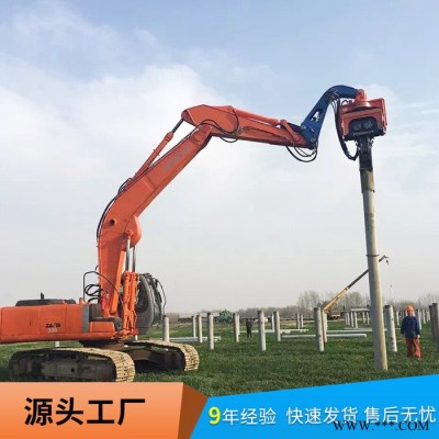 北奕 光伏打樁機 震動打樁機一天能打多樁 鋼板樁打樁機生產(chǎn)廠家 廣州