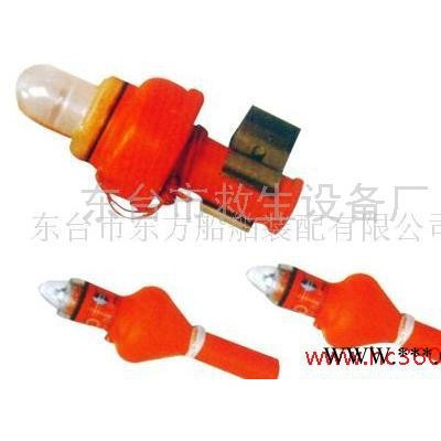 供應業安牌DFQB-L-B型救生圈燈 CCS船用救生圈自亮浮燈 海水電自亮燈 鋰電池救生圈燈