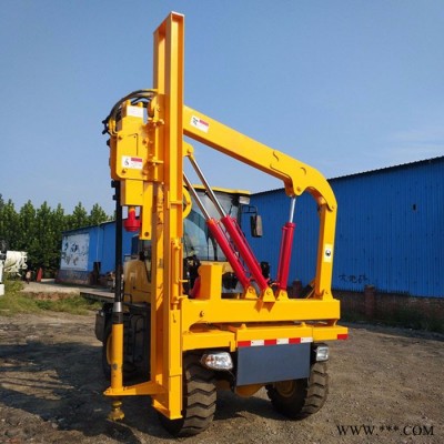立柱護(hù)欄打樁機(jī)廠家 公路光伏打樁機(jī) 簡(jiǎn)易護(hù)欄打樁機(jī)