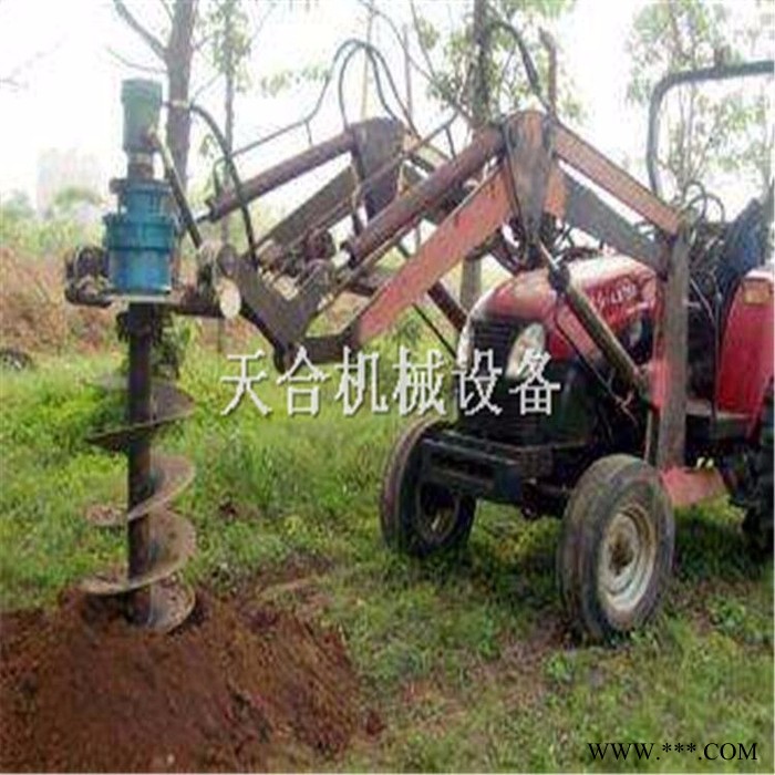 園林綠化種植刨坑機 光伏發電用挖坑機 車載式電線桿打眼機 施肥植樹挖坑機