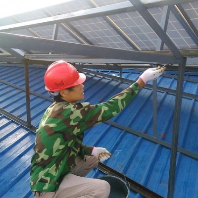 45kw宣漢太陽能提水系統 太陽能提灌站 光伏揚水系統