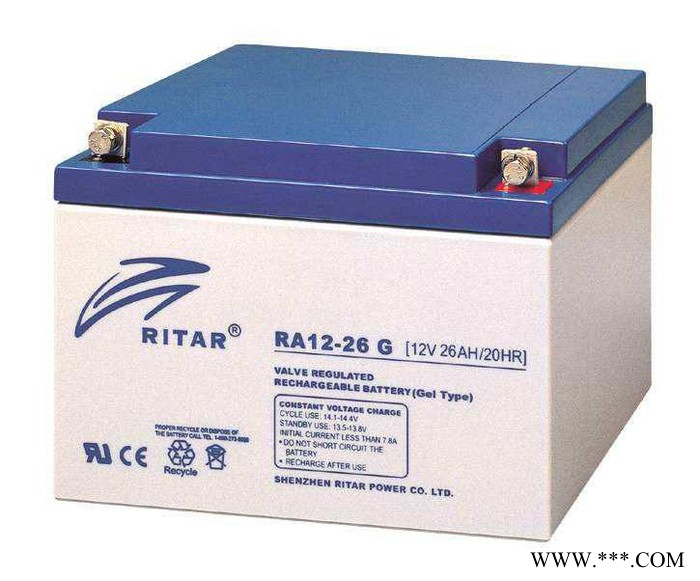 瑞達RITAR蓄電池RT12180 12V18AH/20HR機房配電室 UPS蓄電池 EPS直流屏電池 太陽能光伏發電