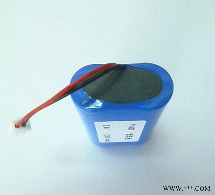 擴音器鋰電池/直銷高品質足容量7.4V 2200mAh鋰電池帶保護板