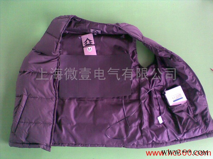 供應(yīng)微壹WY-DRFZ調(diào)溫式鋰電池加熱服裝加熱背心