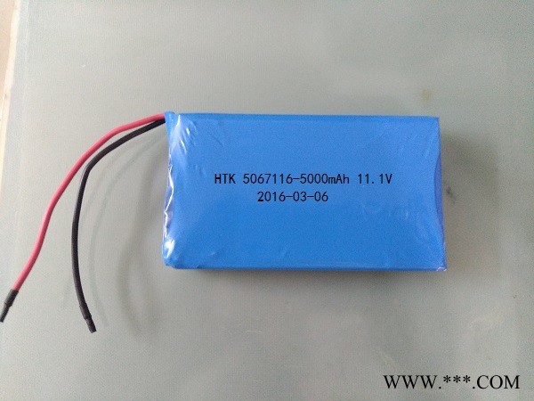 聚合物鋰電池5067116PL-5000mAh  11.1V聚合物鋰離子電池