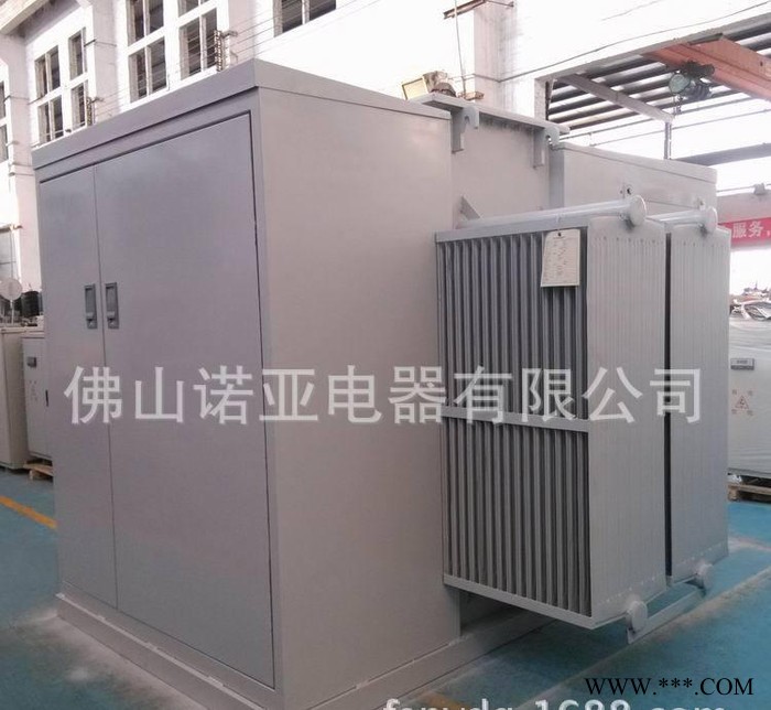佛山諾亞電器生產35KV光伏箱式變壓器 雙分裂光變
